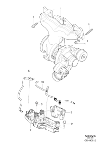 32298310-RADIATOR HOSE W124/E200/E220