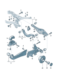 5QD505311G-PORSCHE PANAMERA CONTROL ARM
