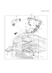 39214522-Pipe, air cleaner outlet center