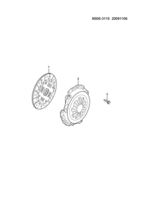 25198373-CLUTCH DISC