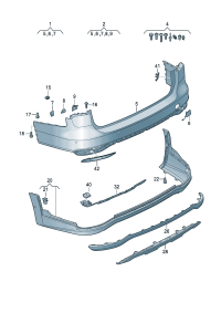 4K9807067G-COVER ASSY, PLASTIC