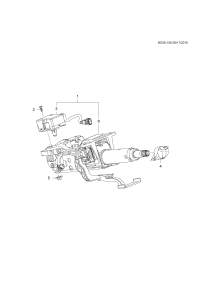 39156455-Module, steering column lock control
