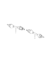 53459049-SHAFT AXLE HALF