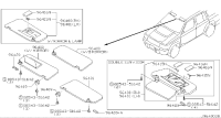 96409VD300-HOLDER-SUNVISOR