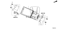 39102TGBH01-Audio unit, display (honda access)