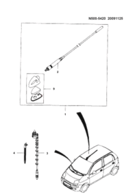 23861787-ANTENNA ASSY