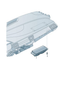 4KD880204D-Air bag unit (Co-pilot position) [Note] * * * * * * **Install now only * * **Order when orde