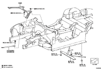 53681WAA01-BRACE, FRONT SUSPENSION, UPPER CENTER