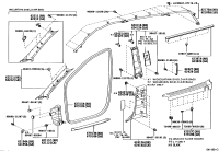 6221108090B0-GARNISH, FRONT PILLAR, RH