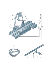 5M0071104-Rack-rr bike For maximum wheel speed: Not: