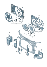 8S0121284B-PORSCHE CAYENNEAIR DUCT CENTRE