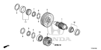 23232RJ2A00-Gear, secondary drive