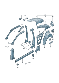 8T0809411-Wheel house