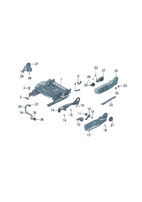 81G881326-Garnish, seat tray