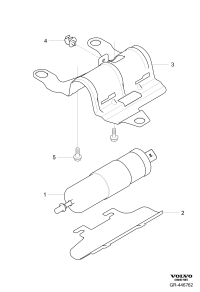 32312226-FUEL INLINE FILTER-VOLVO(S40)