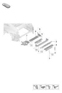 992807192-SUPPORT ASSY, INSULATOR