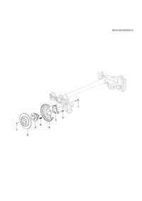13362356-Bracket, brake caliper