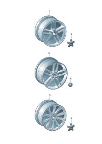 4G9601025N-Wheel rim-aluminium alloy  Colour code: