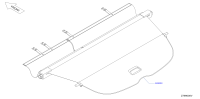 849825BC0A-Curtain, luggage compartment