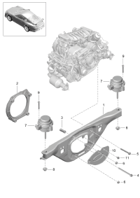 9A237505603-ENGINE MOUNTING