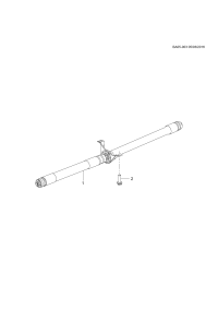 84305160-PORSCHE CAYENNE CARDAN SHAFT
