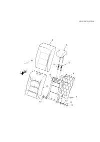 85003551-Shield, rr seat back