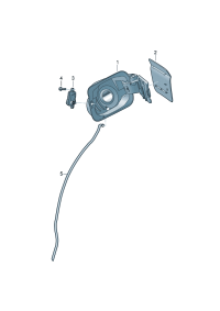 5CG809937-RADIATOR HOSE W124/E200/E220
