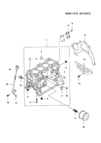 96642718-BLOCK ASSY,CYLN