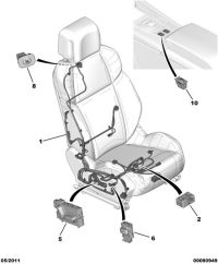 96653109XT-Switch, heated seat