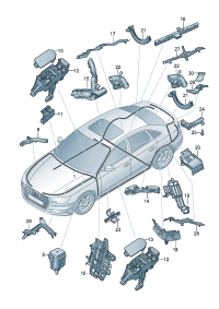 8W5971821-Guide Hinge, hatch cover Cooperate as needed: