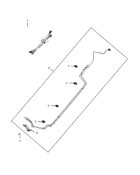68155177AB-Tube fuel feed & return