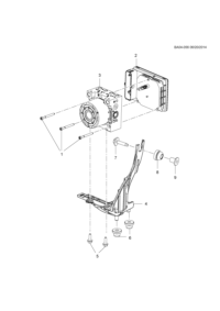 23368391-Repair kit (SOP 16) (1st design see 23499989) (incl. 1, 2)