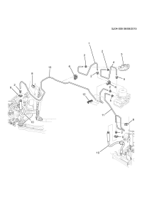 95231664-Tube (incl 2), brake