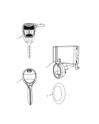 68001699AA-KEY BLANK WITH TRANSMITTER