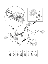 9074033-Tube assy-rr brake ctr
