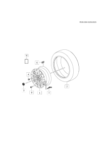 26231599-Wheel assy-fr (18in)