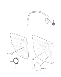 68043032AB-SPEAKER FRONT 6X9