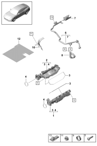 9A713324021-Pipe Tank, fuel Gear, exhaust   Deprecated parts   D  -24.02.2019