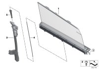 51357418860-Sunshade roller, rh