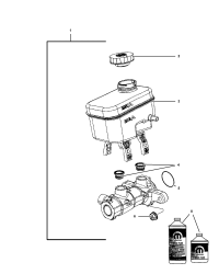 68045998AB-BRAKE PAD F/AXLE-GRAND CHEROKE
