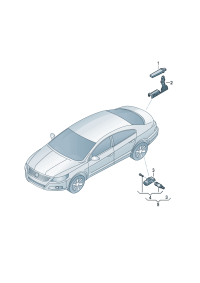 3AA907275B-Sensor, tire pressure