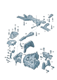 6Q0199111AD-ENGINE MOUNT BRACKET