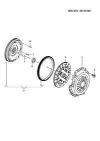 24535011-COVER ASSY, CLUTCH