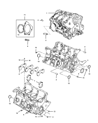 68036638AA-Hole, small tappet