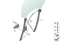51337286483-WINDOW LIFTERW/OMOTOR FRTLH X5