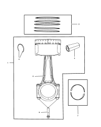 68031606AA-RING PACKAGE PISTON STANDARD SIZE