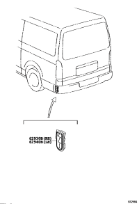 6293026010-DUCT ASSY, QUARTER