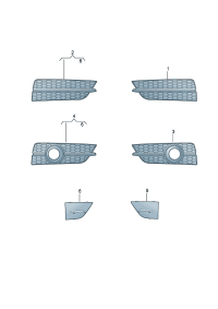4G8807647H-Grille assy Location for common use: