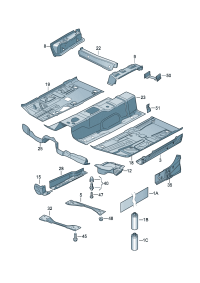 3CD813088-Plate-support Mounting point, automobile jack