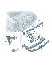 4G8807309C-Frame compl f obk